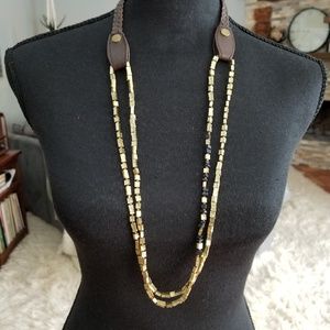 Noonday Golden Rivers Necklace